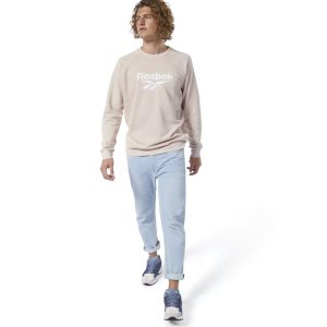 Reebok Classic Vector Crew Sweatshirt Herren - HellOrange - DE 690-YNF